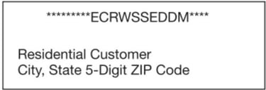 Residential customer for residential delivers