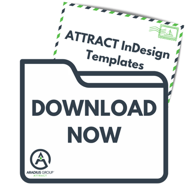 ATTRACT InDesign pieces - folder showing download