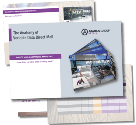 Value added piece 'the anatomy of variable data direct mail'