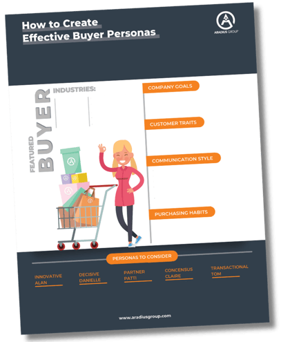 how to create effective buyer personas value added piece with a person shopping